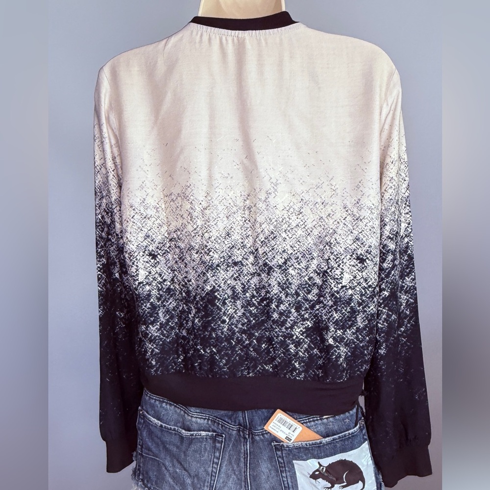 LANSTON - Gradient Bomber Jacket - Picture 2 of 8